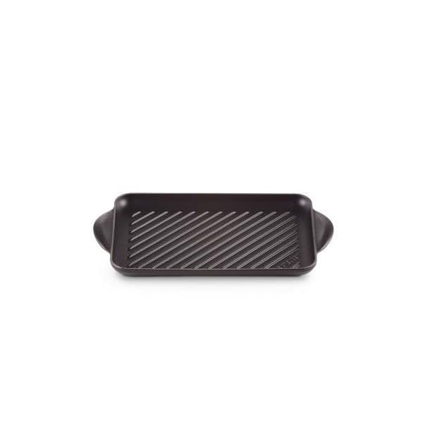 Le Creuset Grelhador Tradição Rectangular 32cm Preto