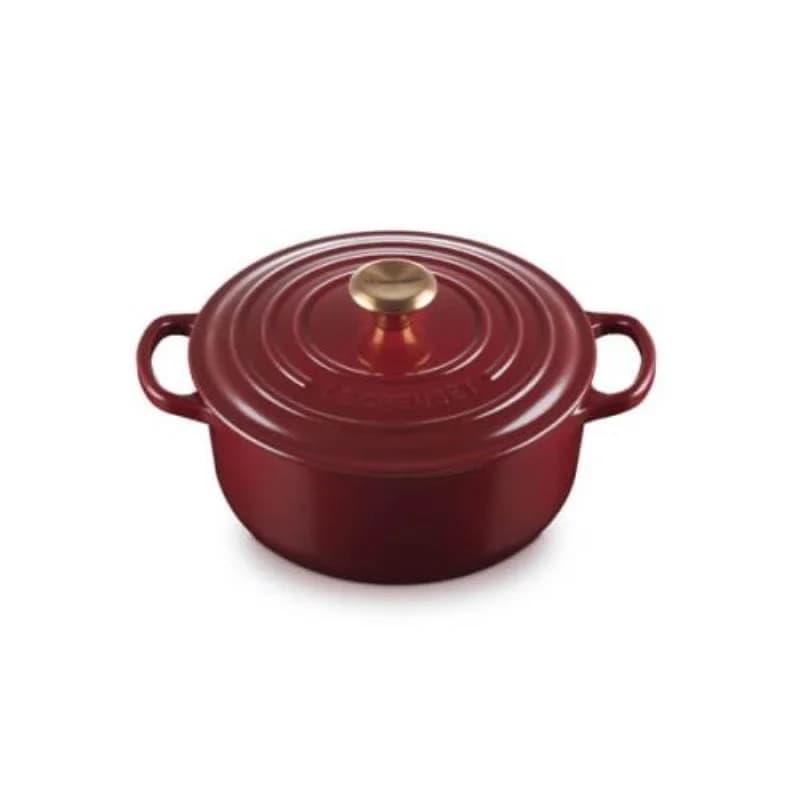 LE CREUSET - Cocotte Red. Signature 20 Garnet 21177209494441