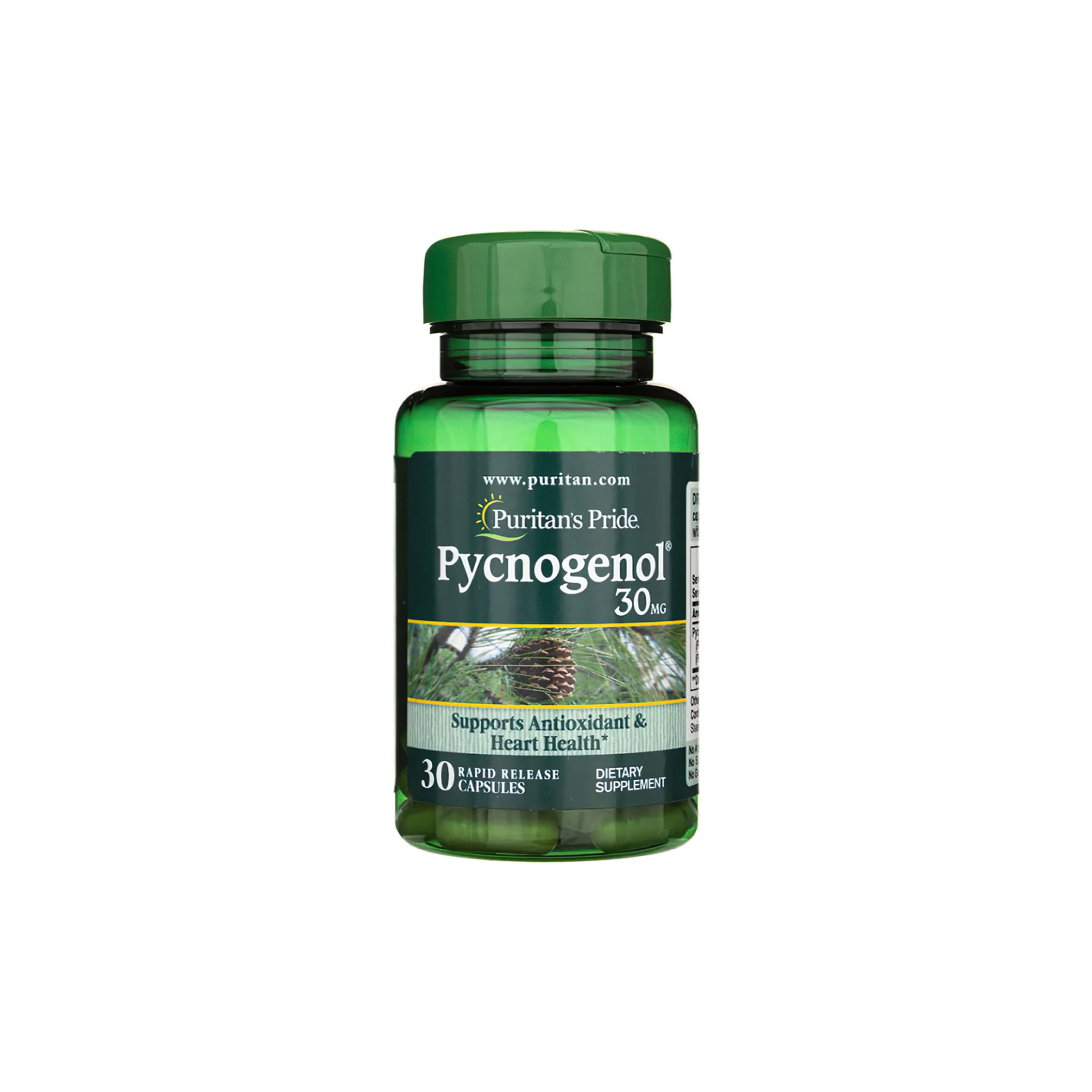 Pycnogenol 30 mg 30 Rapid Release Capsules