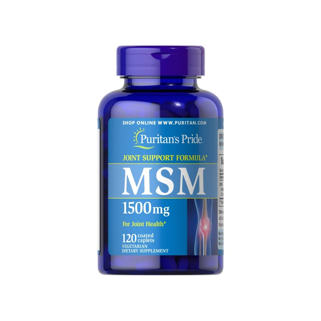 MSM 1500 mg 120 Coated Caplets