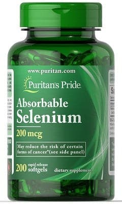 Selenium 200 mcg 200 softgel