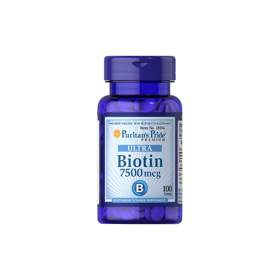 Ultra Biotin 7500 mcg 100 Tablets