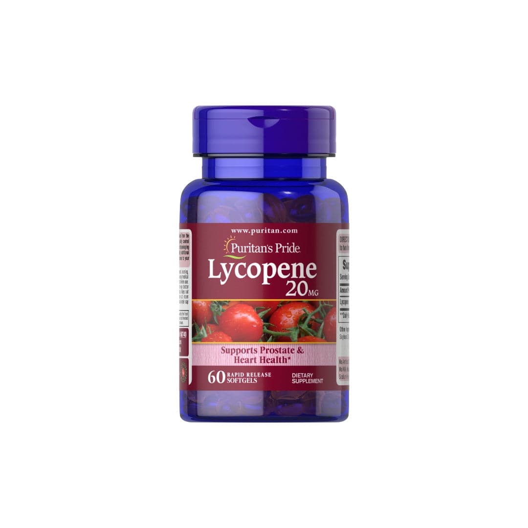 Lycopene 20 mg 60 Rapid Release Softgels