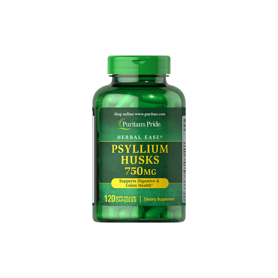 Psyllium Husks 750 mg 120 Rapid Release Capsules