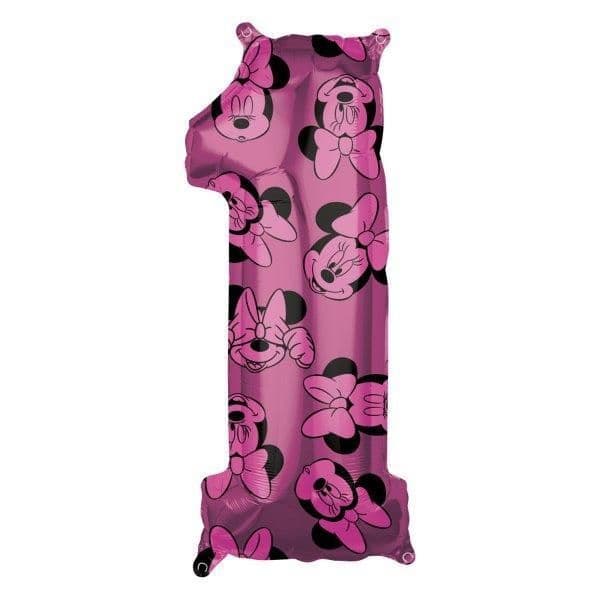 Amscan Balão Foil 26" Nº 1 Minnie - 044013601