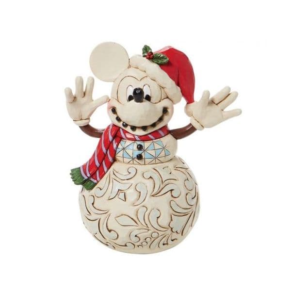 Enesco Disney - Mickey Mouse Boneco de Neve 17cm