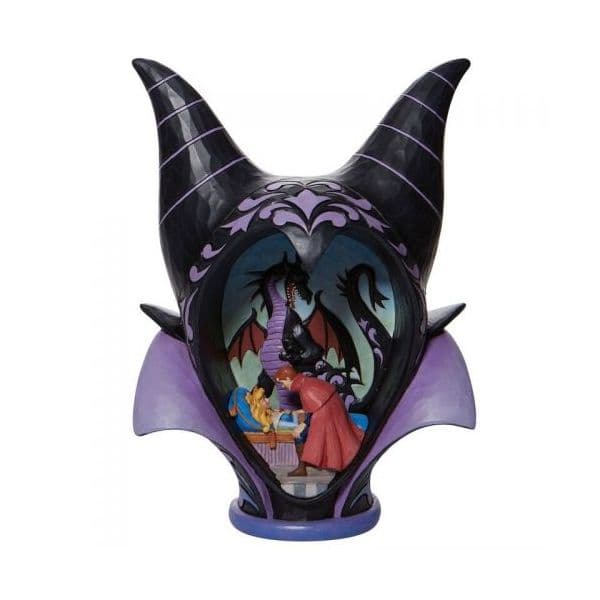 Enesco Figura Disney Diorama La Bella Durmiente Malefica Sty