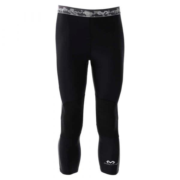 Mc David Dual Layer Knee Support Leggings Preto S Homem