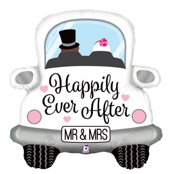 Grabo Balão Foil 31" Happily Ever After Carro - 460035588