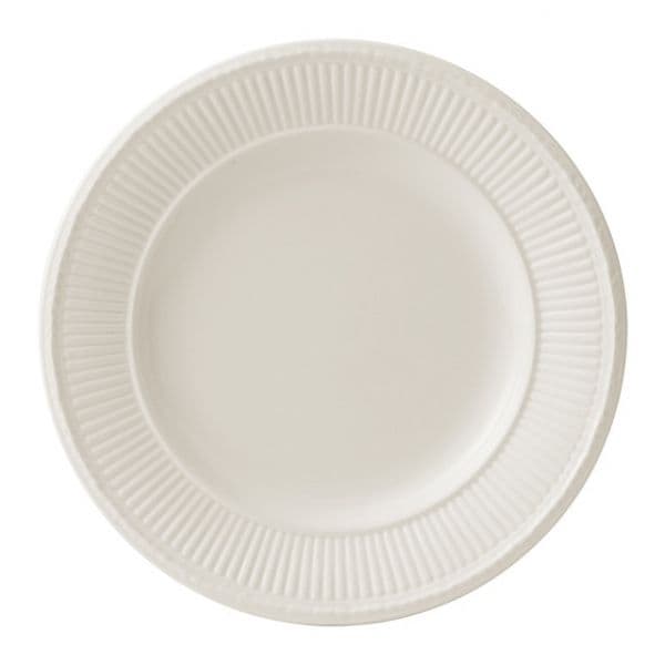 Wedgwood Prato de Sobremesa Edme Branco