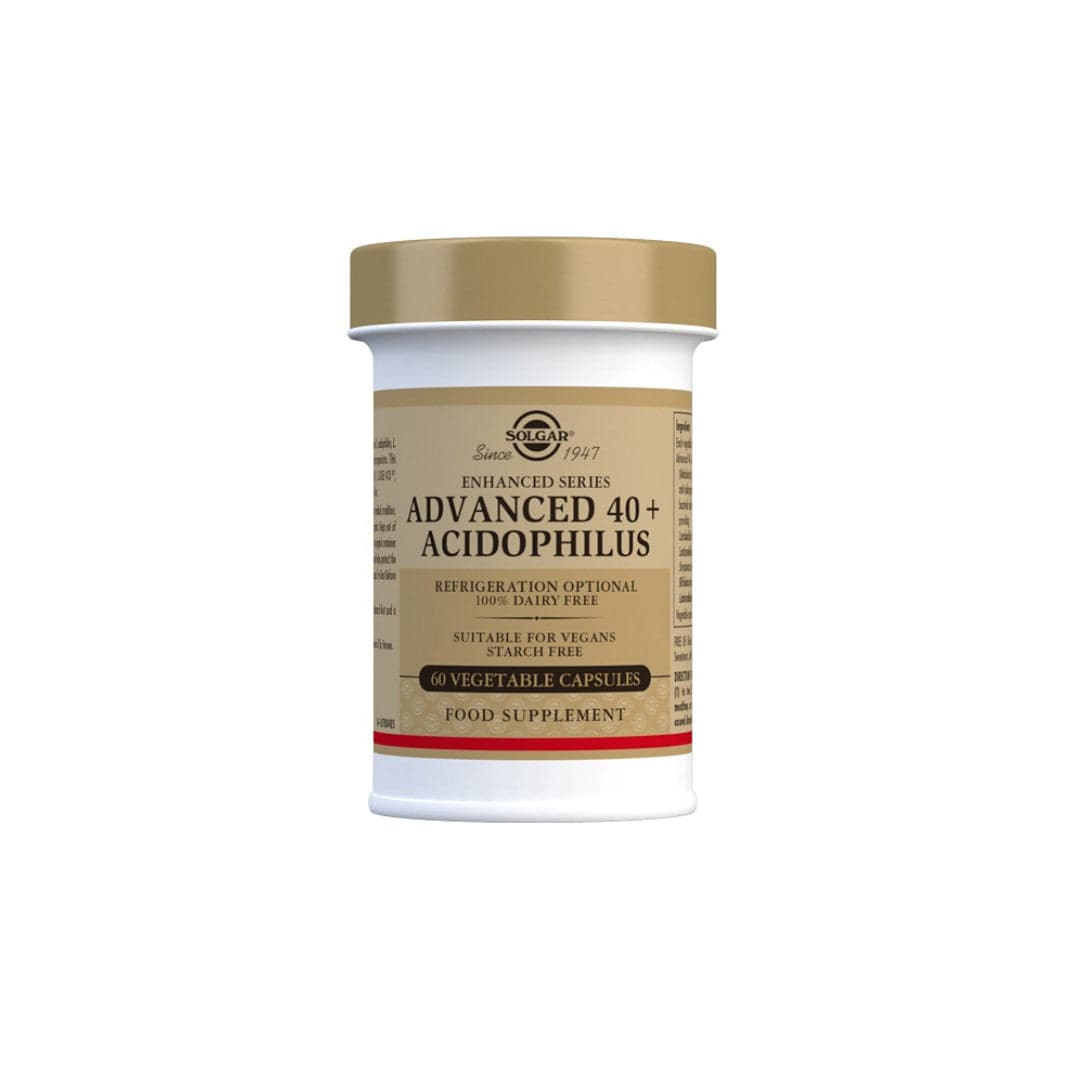 Solgar Advanced 40+ Acidophilus 60 Cápsulas