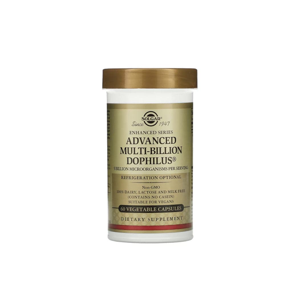 Solgar Advanced Multi-Billion Dophilus 60 Cápsulas