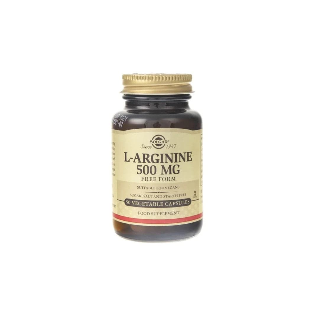 Solgar L-Arginina 500mg 50 Comprimidos
