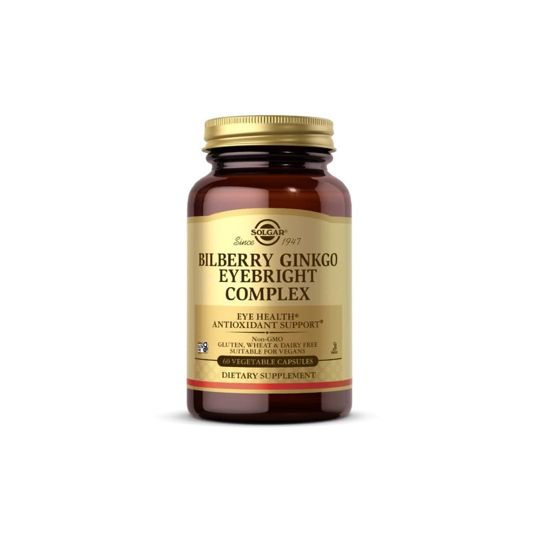 Bilberry Ginkgo Eyebright Complex 60 Vegetable Capsules