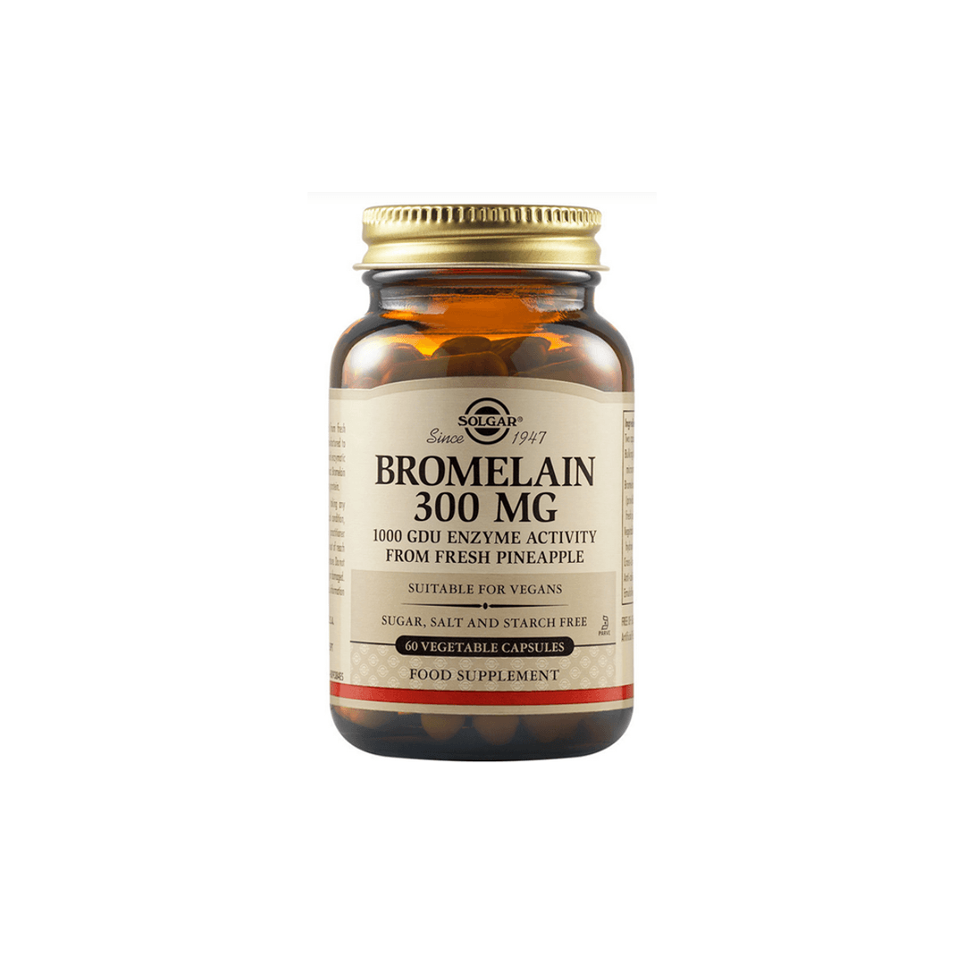 Solgar Bromelaina 300mg 60 Comprimidos