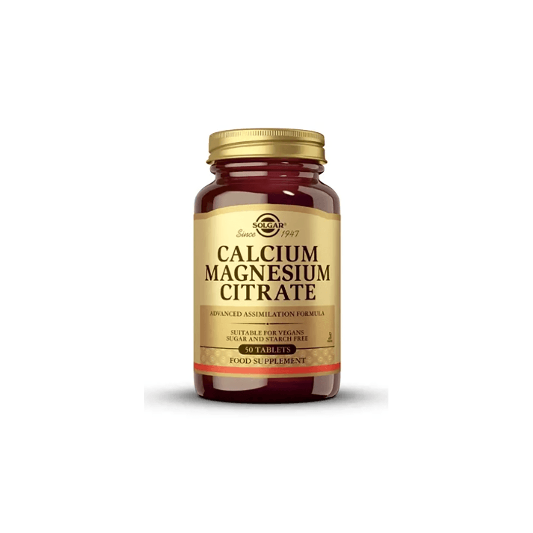 Solgar Calcium Magnesium Citrate 50 Comprimidos