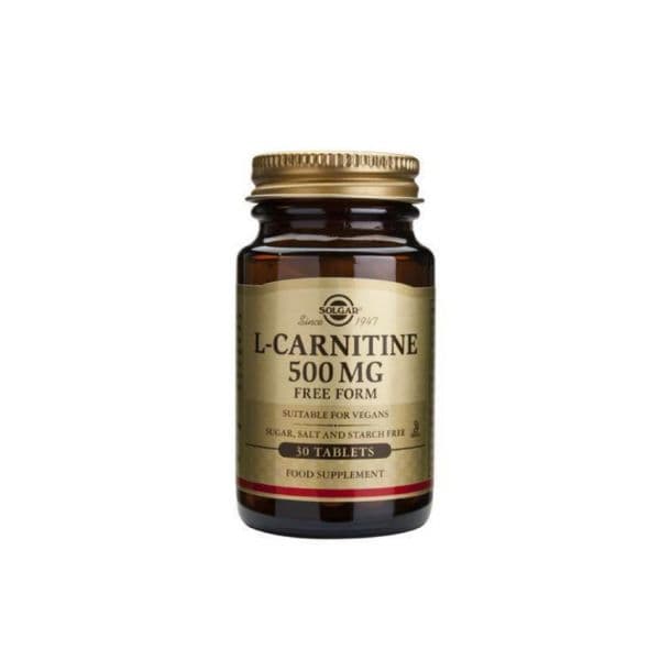 Solgar L-Carnitine 500mg 30 Comprimidos