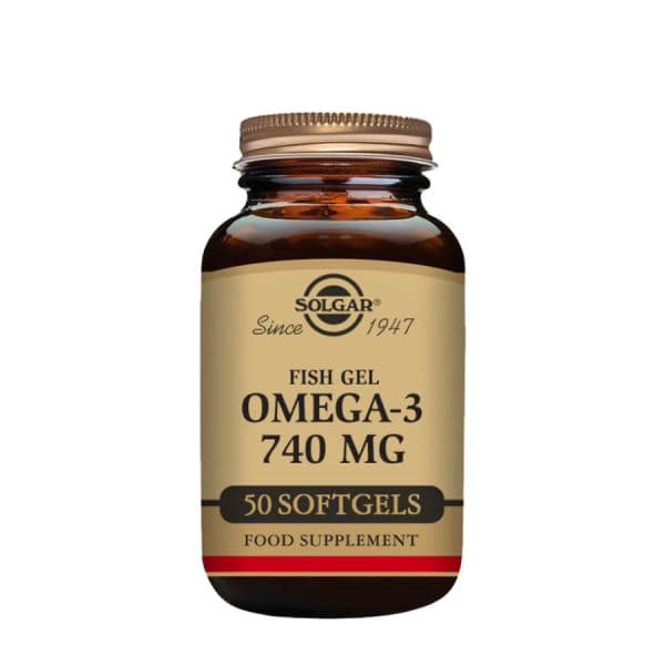 Solgar Fish Gel Ómega-3 740mg 50 Cápsulas