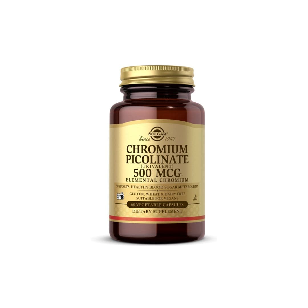 Chromium Picolinate 500 mcg 60 Vegetable Capsules