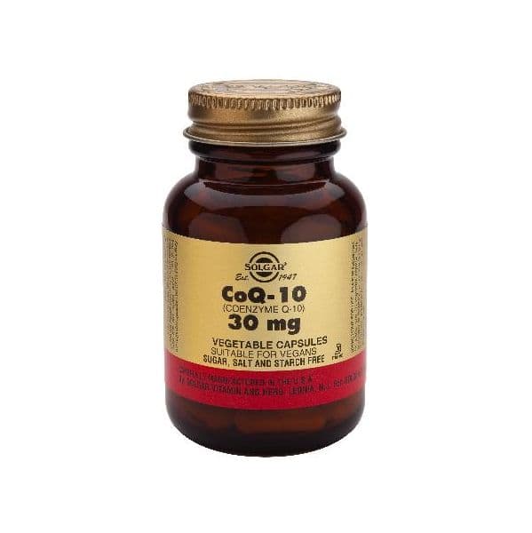 Solgar Coenzima COQ-10 30mg 90 Cápsulas