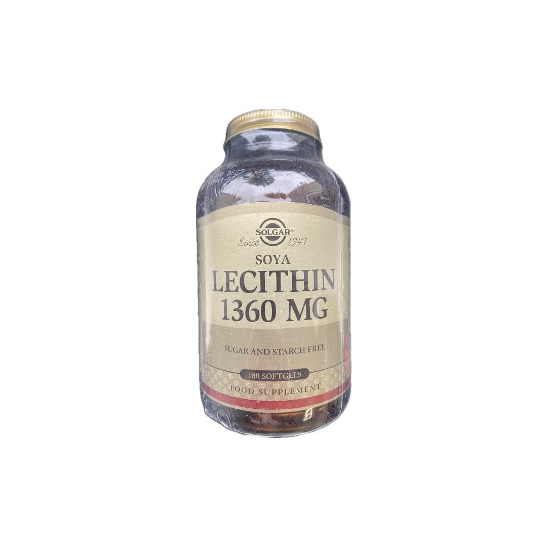 Solgar Lecitina de Soja 1360 mg 180 Cápsulas Moles