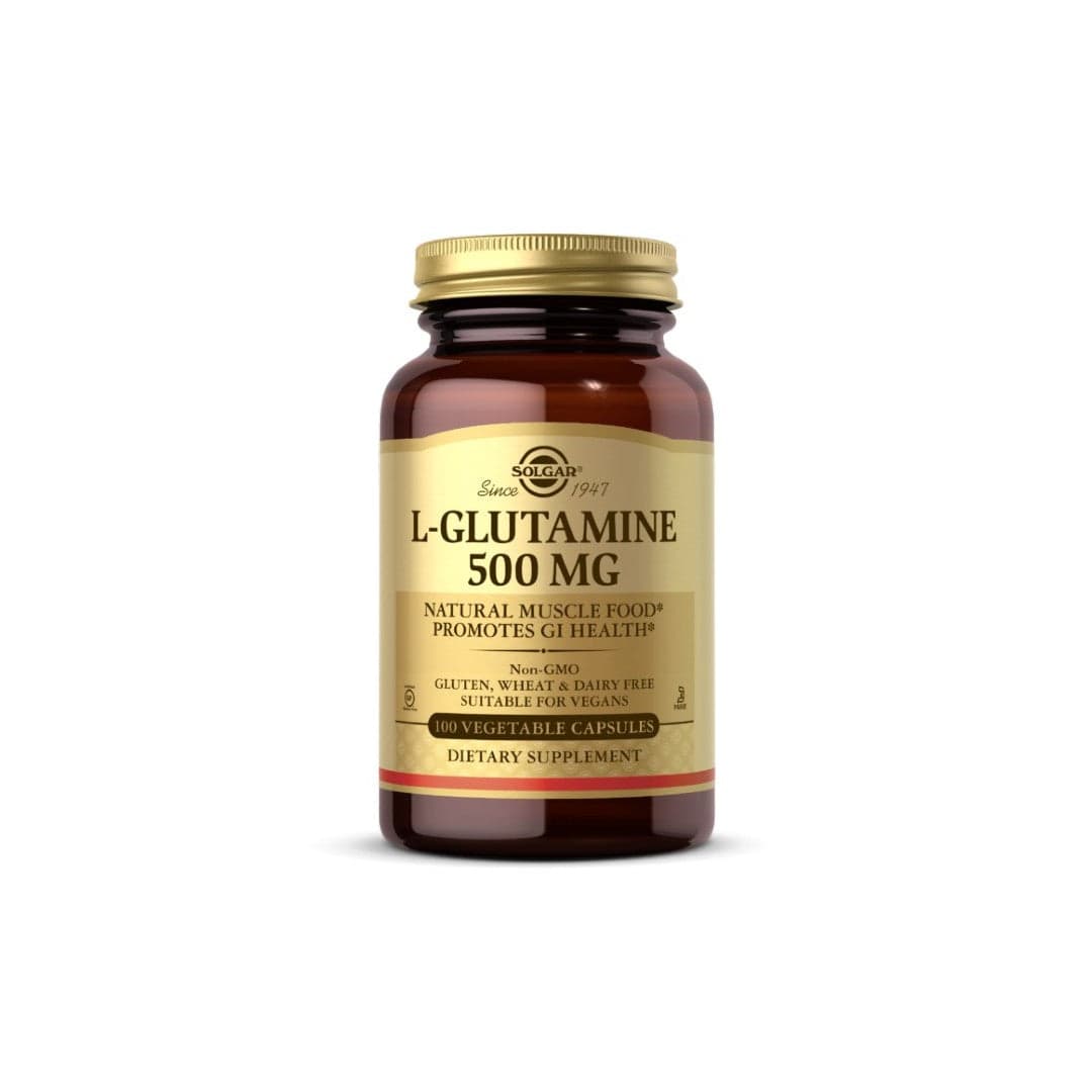 L-Glutamine 500 mg 100 Vegetable Capsules