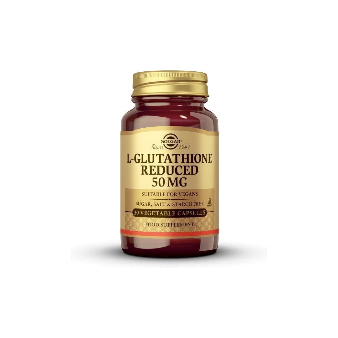 L-Glutathione Reduced 50 mg 30 Vegetable Capsules