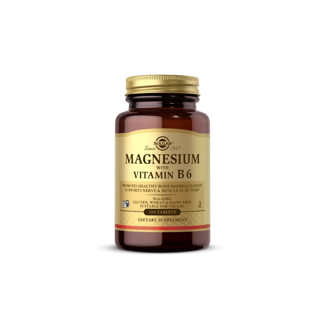 Solgar Magnesium with Vitamin B6 100 Cápsulas