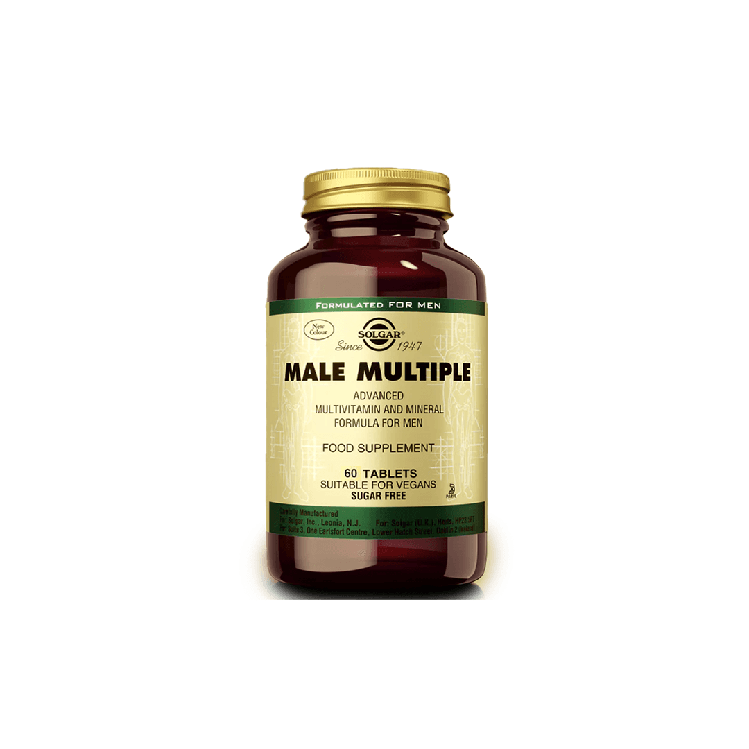 Solgar Male Multiple Multivitamin 60 Comprimidos