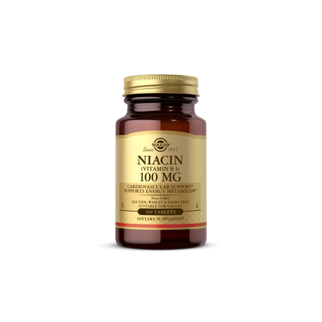 Niacin Vitamin B-3 100 mg 100 tabs