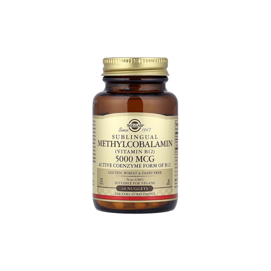 Sublingual Methylocobolamin (Vitamin B12) 5000 mcg 60 Nuggets
