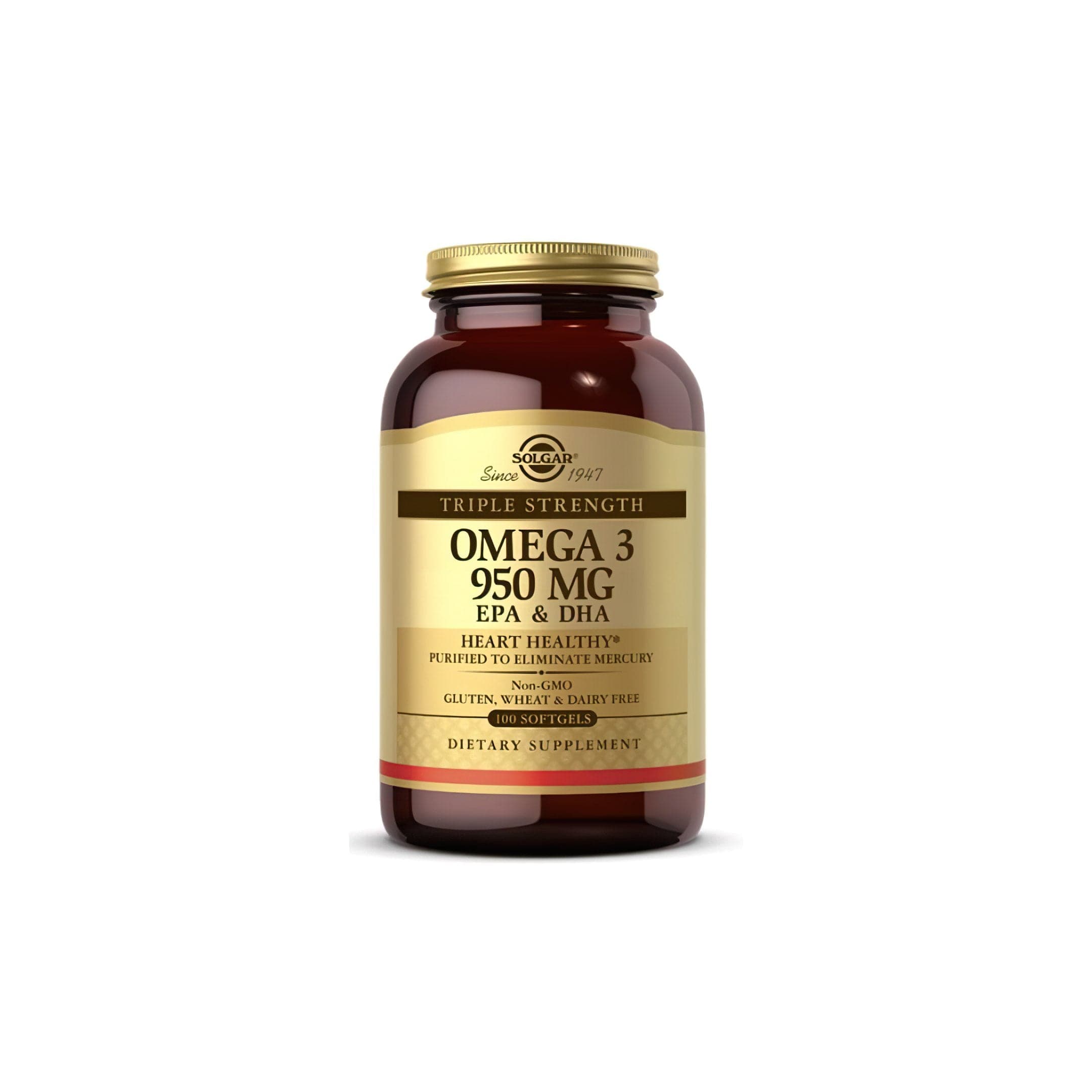 Solgar Triple Strenght Omega 3 100 Cápsulas