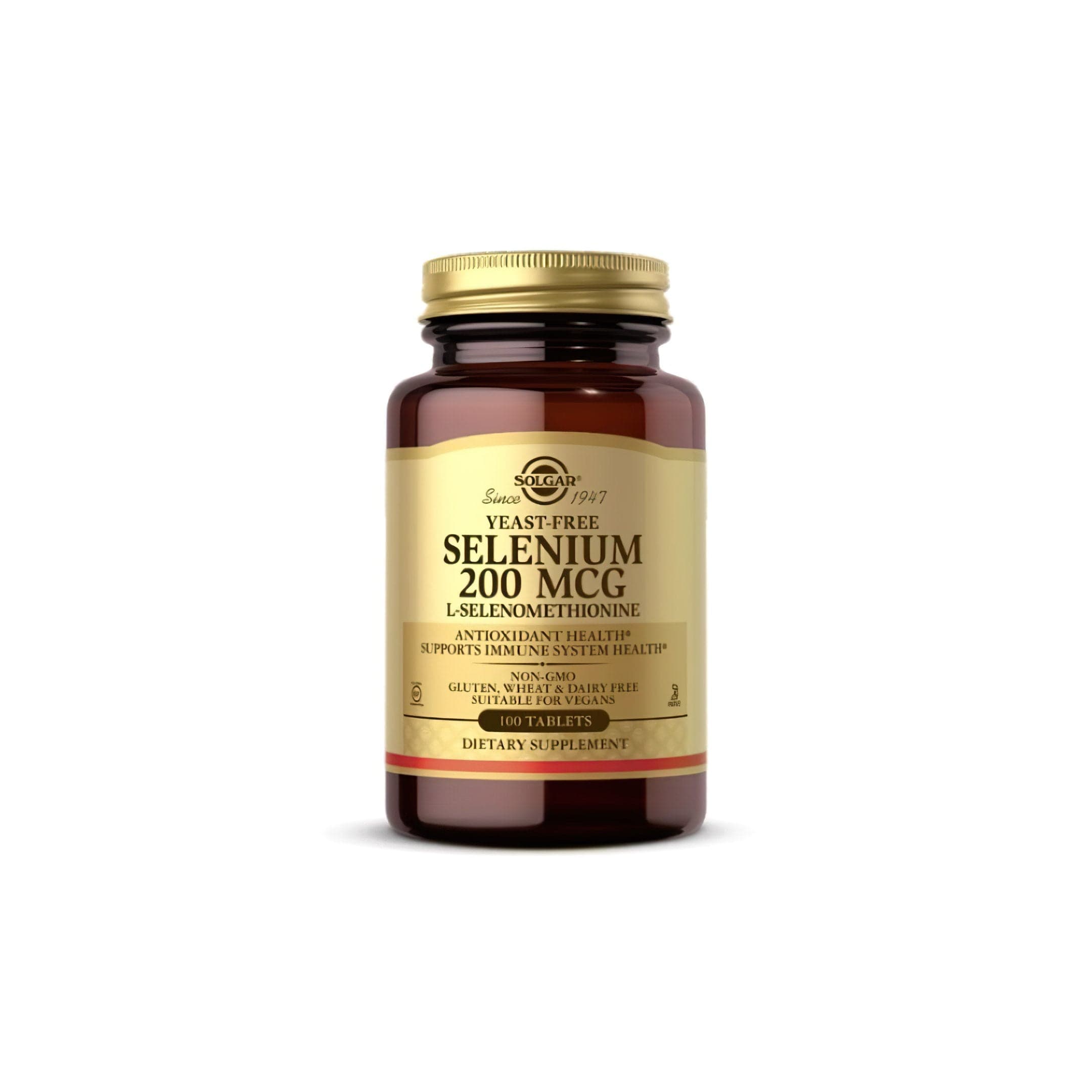 Selenium 200 mcg 100 Tablets L-Selenomethionine