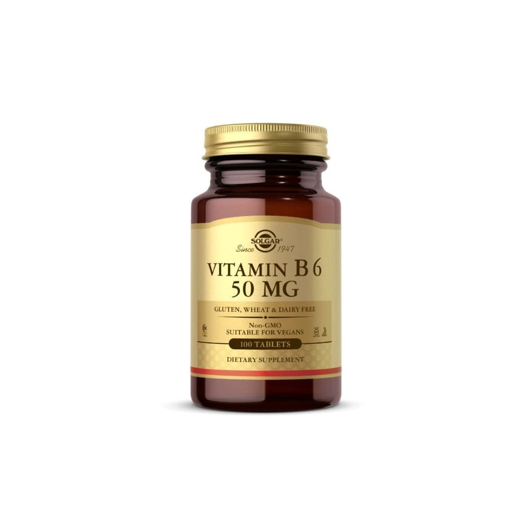 Vitamin B6 50 mg 100 Tablets