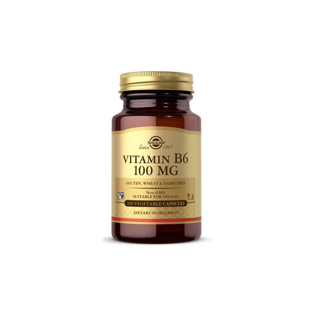 Vitamin B6 100 mg 100 vegetable capsules