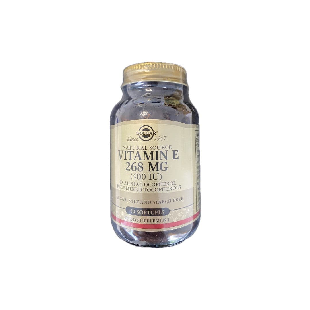 Solgar Vitamina E 400Ui 268mg 50 Cápsulas