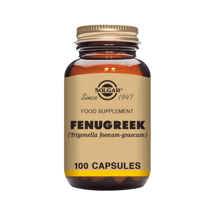 Fenu Greek 520mg 100 Cápsulas Solgar