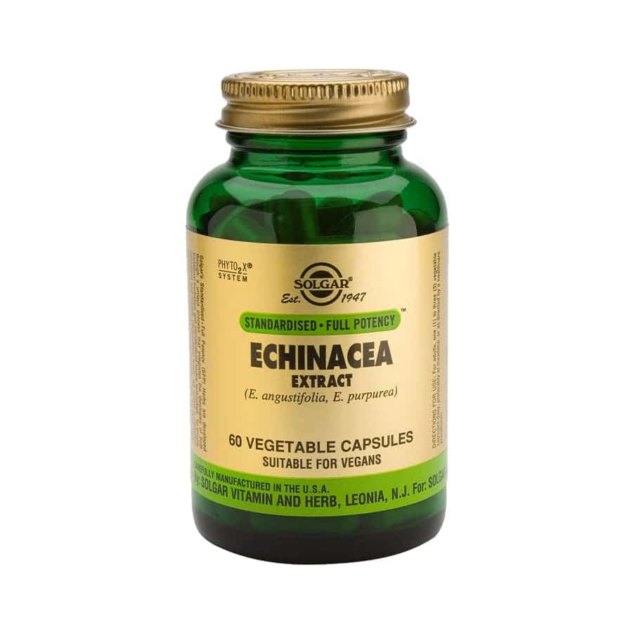 Solgar Echinacea Extract 60 Cápsulas