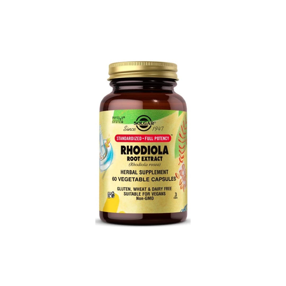 Solgar S.F.P. Rhodiola Root Extract 60 Cápsulas