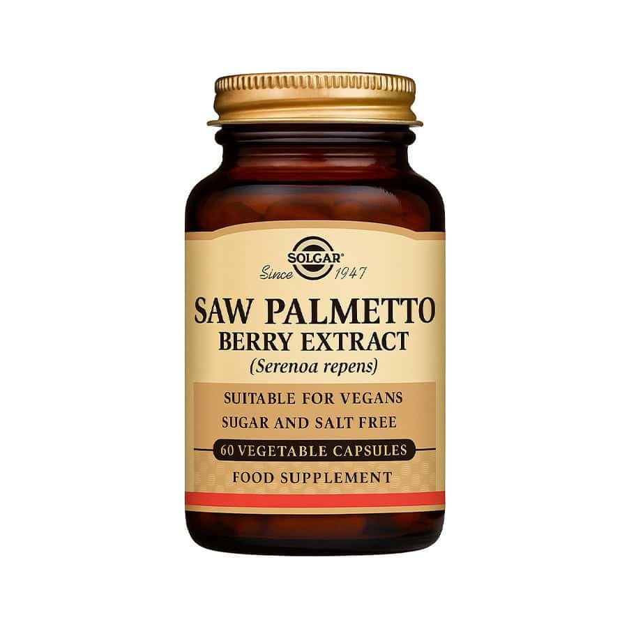 Solgar Saw Palmetto Berry Extract 60 Cápsulas