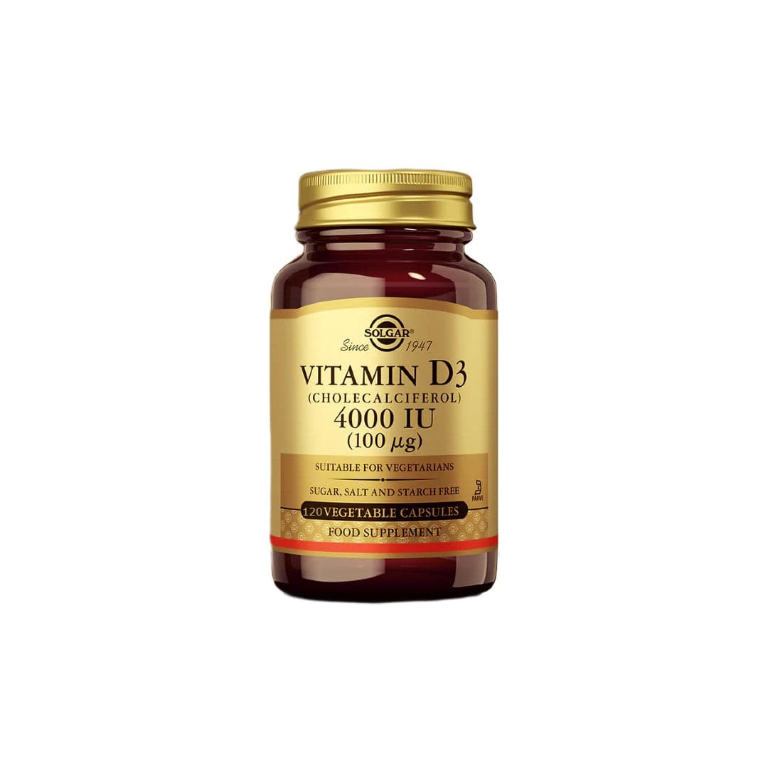 Vitamin D3 (Cholecalciferol) 4000 IU (100 mcg) 120 Vegetable Capsules