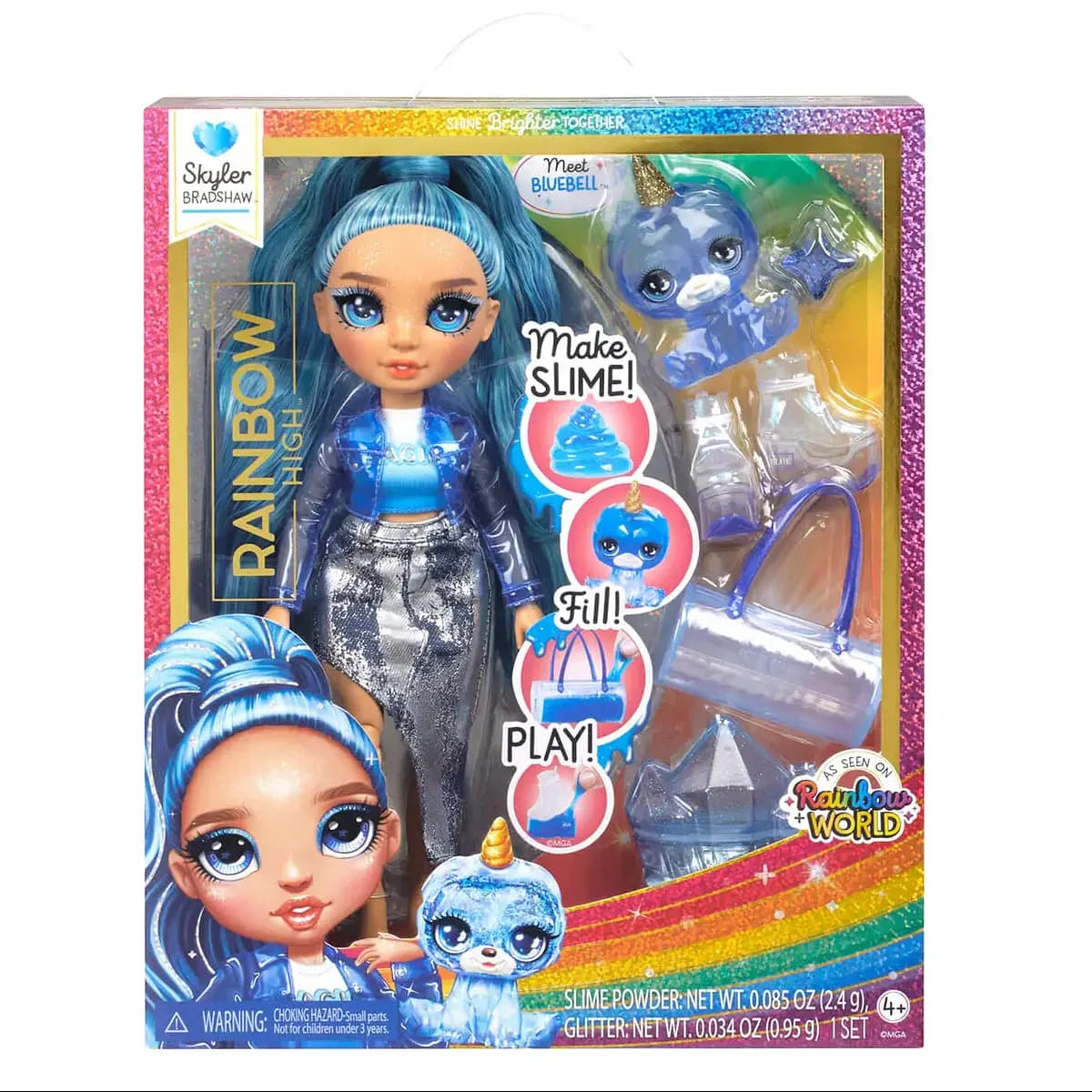 Rainbow High Classic Fashion Skyler Azul