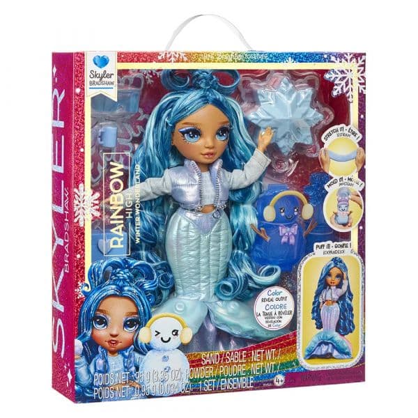 Rainbow High Winter Wonderland Boneca Skyler Bradshaw