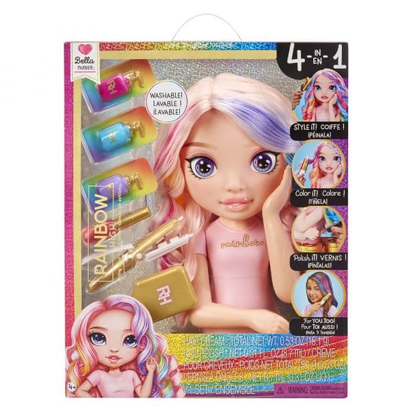 Rainbow High Styling Head Bella