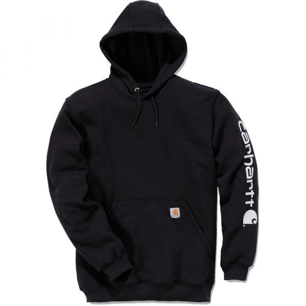 Carhartt Logo Hooded Sweatshirt Preto 2XL