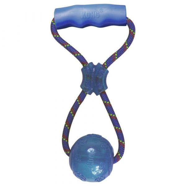 Kong Brinquedo Cão Squeezz Ball + Pega Bola 8cm