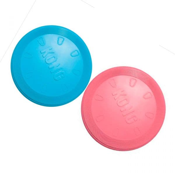 Kong Brinquedo Cão Frisbee Puppy Flyer Pink
