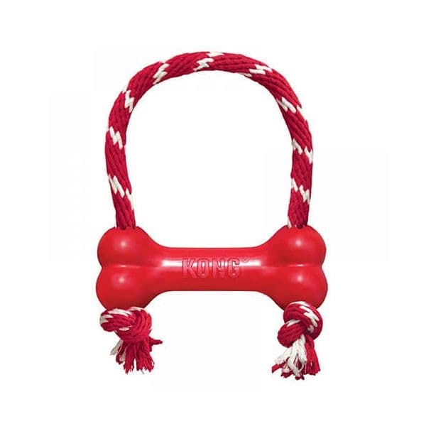 Kong Brinquedo Cão Osso Classic Goodie Bone XS Red