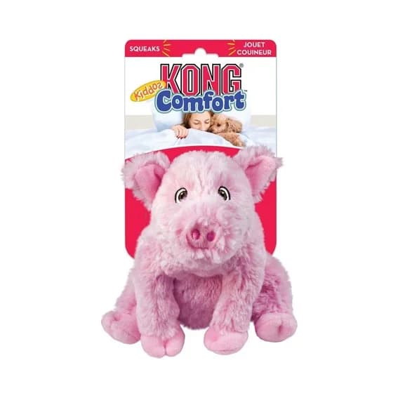 Kong Brinquedo Cão Porco Peluche Comfort Kiddos