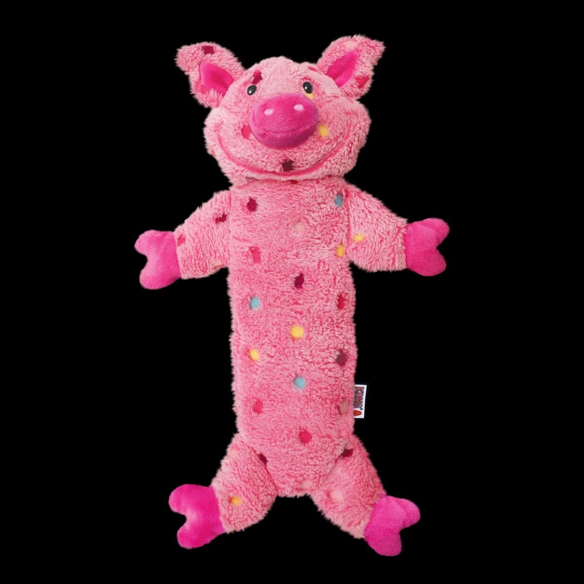 Kong Brinquedo Cão Low Stuff Speckles Pig L